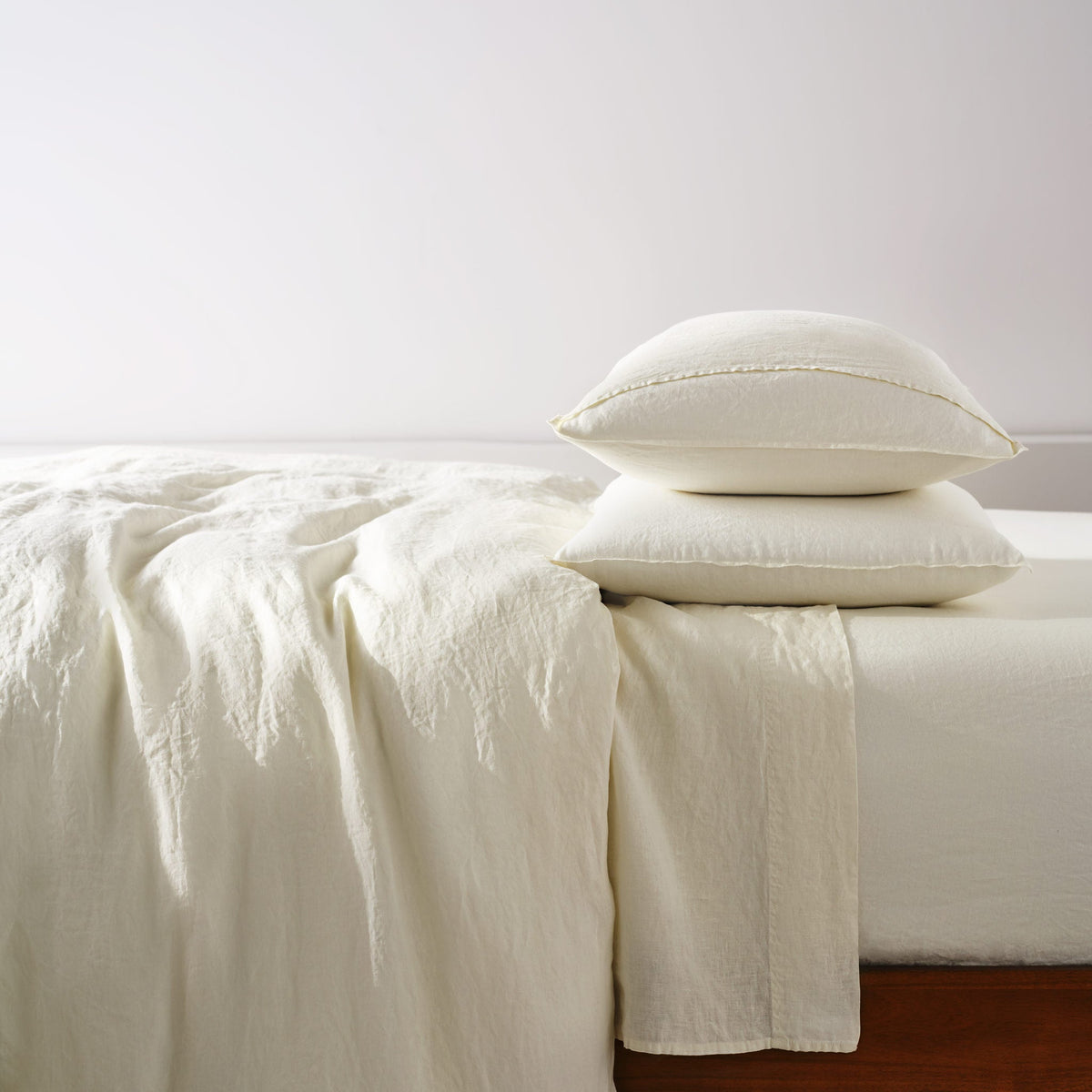 Washed European Linen Bedding Move-In Bundle