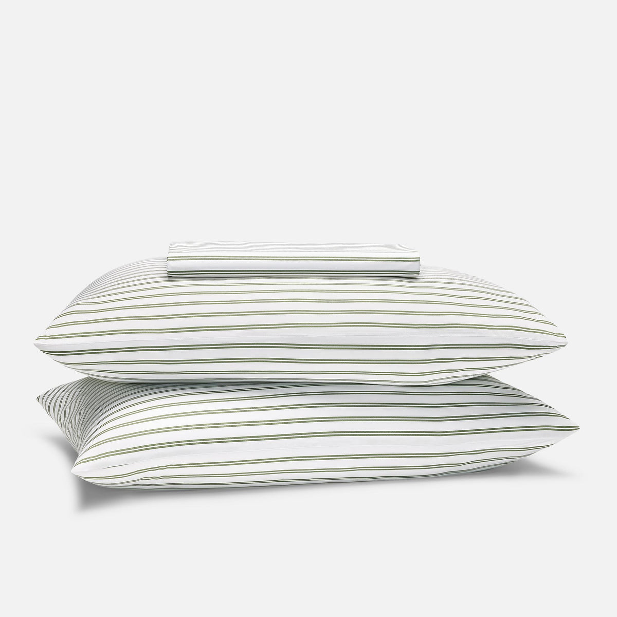 Classic Percale No Flat Sheet Set Bundle