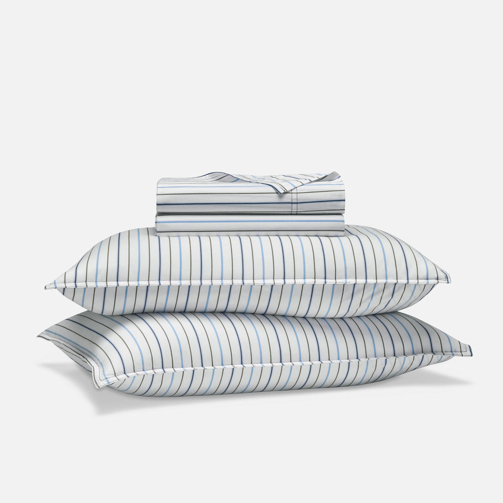 Set of 2 Washed Classic Percale Core Sheet Set Bundle