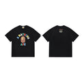 BAPE Ape Head Color Letter Graphic T-Shirt