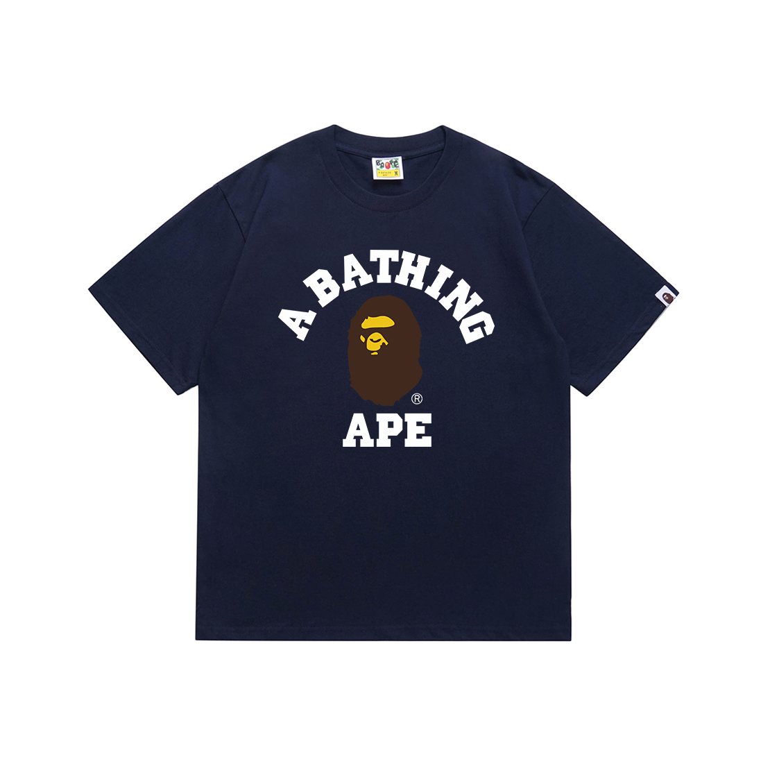 BAPE Ape-Head Wordmark Graphic T-Shirt