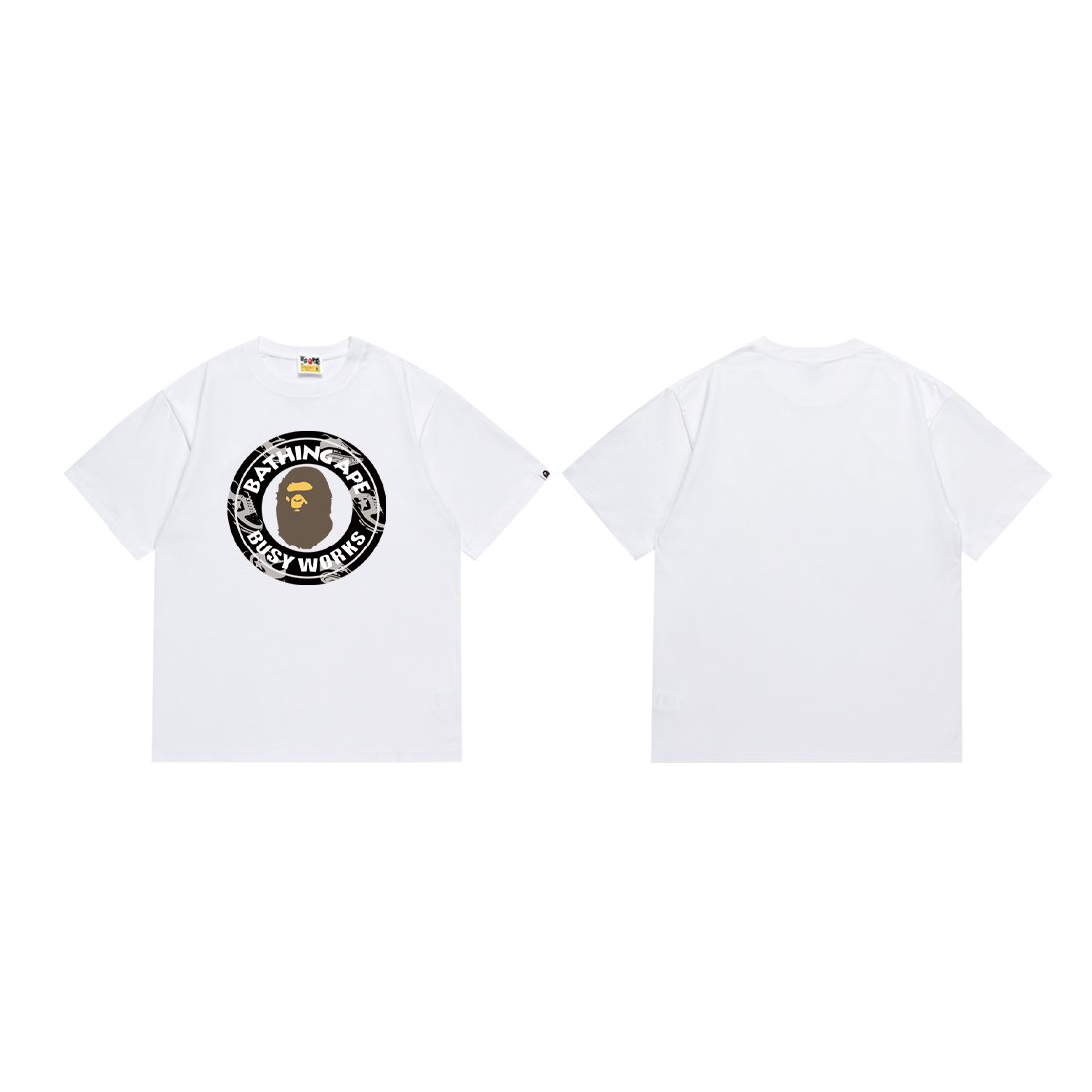 BAPE Ape-Head Circle Graphic T-Shirt