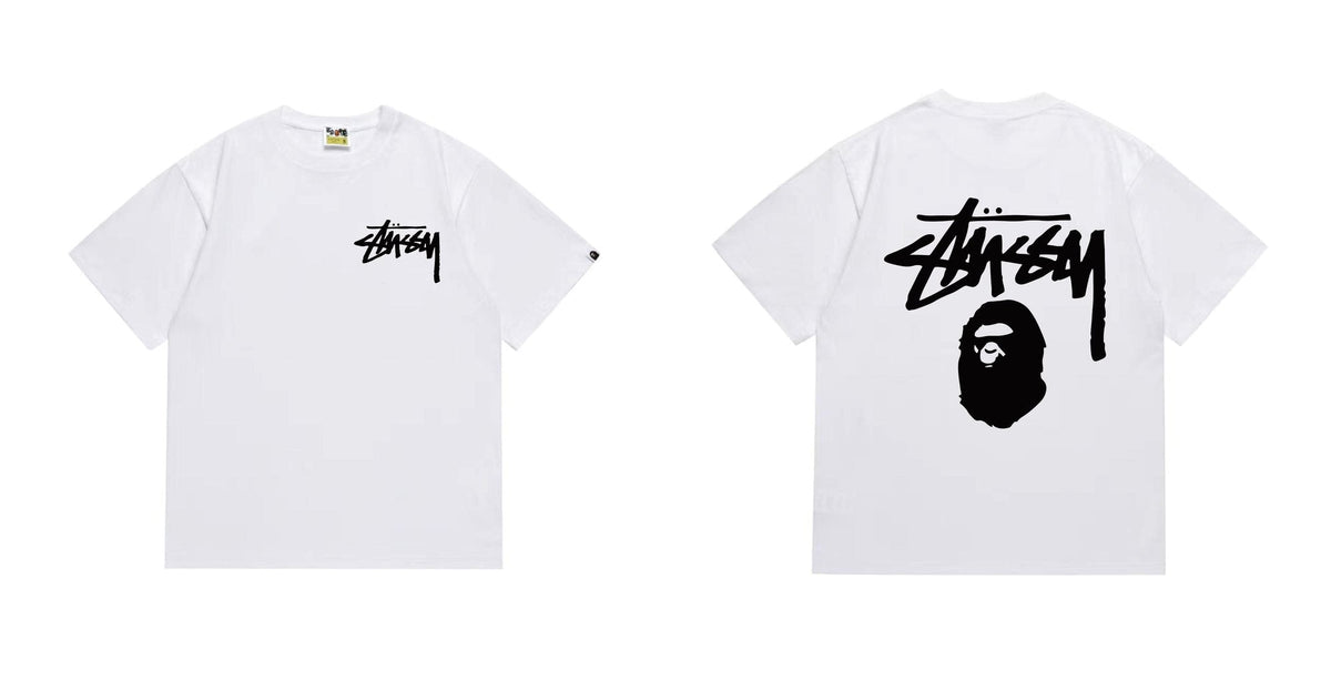 BAPE Ape-Head Back Graphic T-Shirt