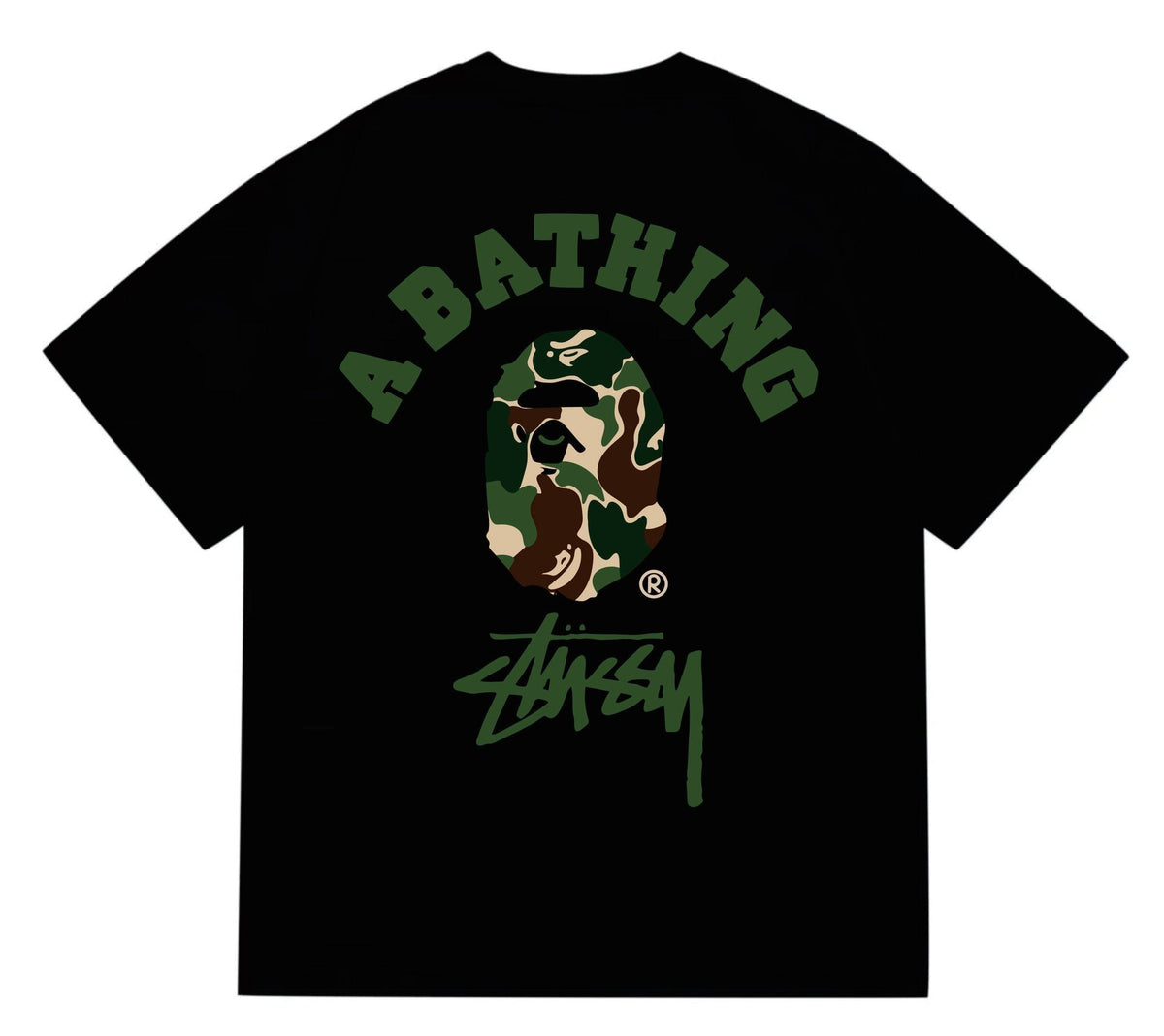 BAPE Back Graphic Short-Sleeve T-Shirt