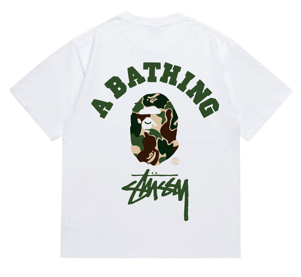 BAPE Back Graphic Short-Sleeve T-Shirt
