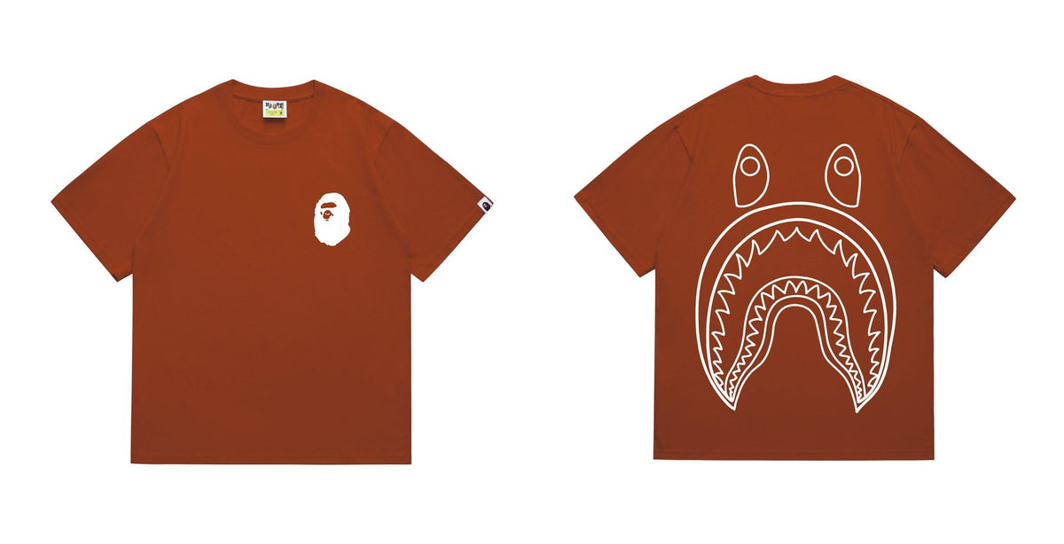 BAPE Chest Graphic Back Print T-Shirt
