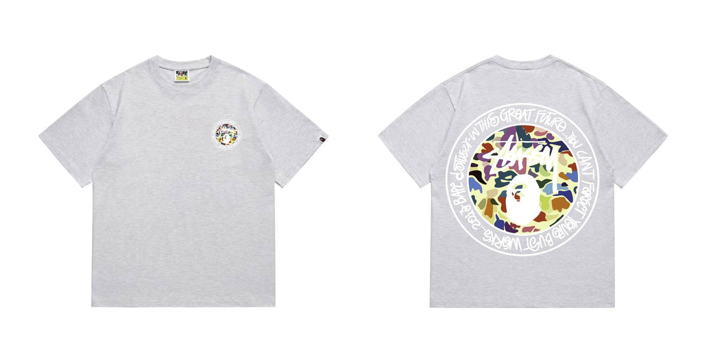 BAPE Circular Wordmark Graphic T-Shirt