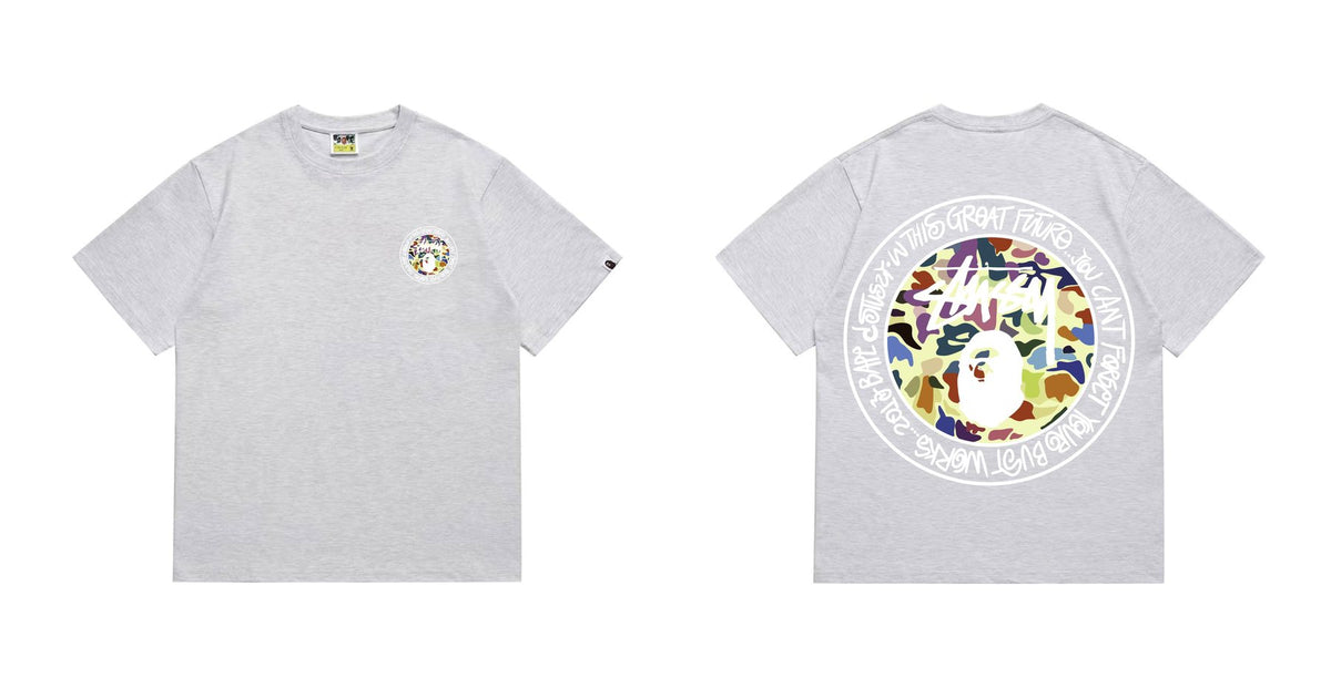 BAPE Circular Wordmark Graphic T-Shirt