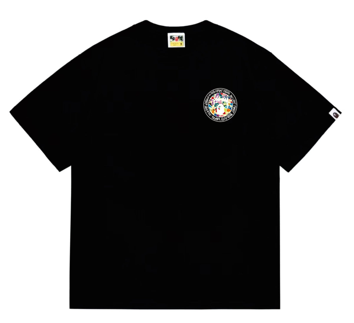 BAPE Circular Wordmark Graphic T-Shirt