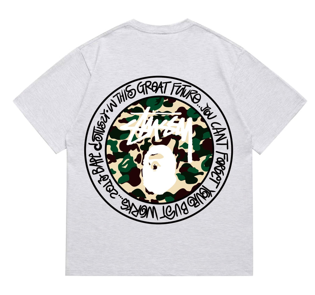 BAPE Circular Camo Graphic T-Shirt