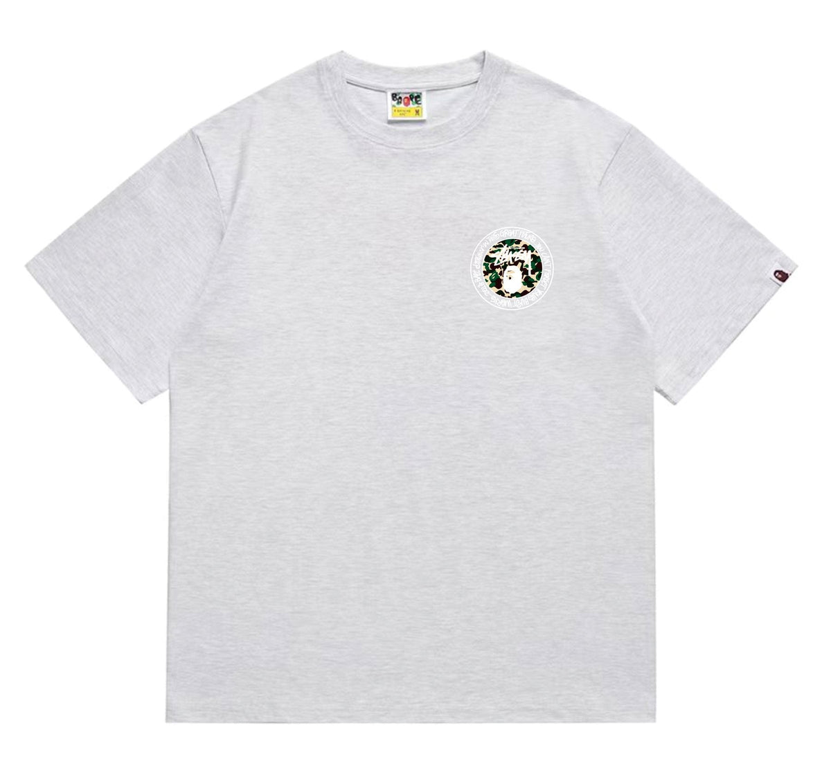 BAPE Circular Camo Ape Graphic T-Shirt