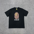 BAPE Ape Face Graphic Short-Sleeve T-Shirt