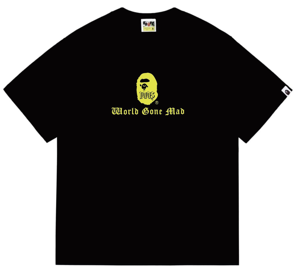 BAPE Ape-Head Front & Back Graphic T-Shirt