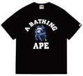 BAPE Blue Camo Ape Head Graphic T-Shirt