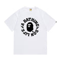 BAPE Circular Graphic Short-Sleeve T-Shirt - White, Black