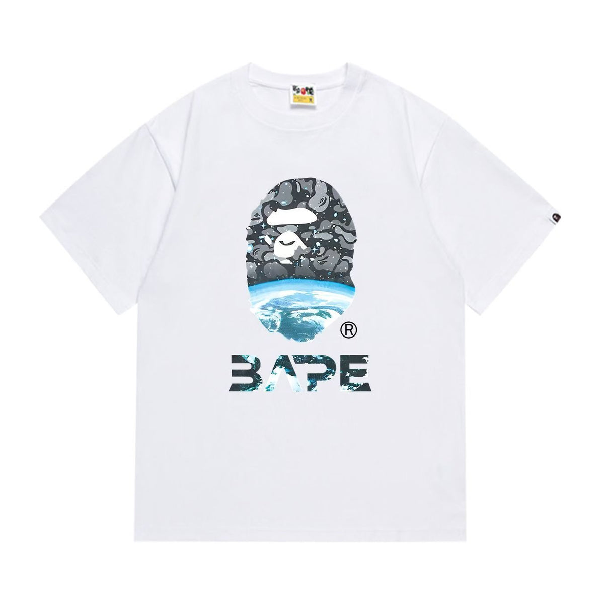 BAPE Ape Ocean Graphic Short-Sleeve T-Shirt