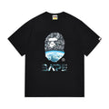 BAPE Ape Ocean Graphic Short-Sleeve T-Shirt