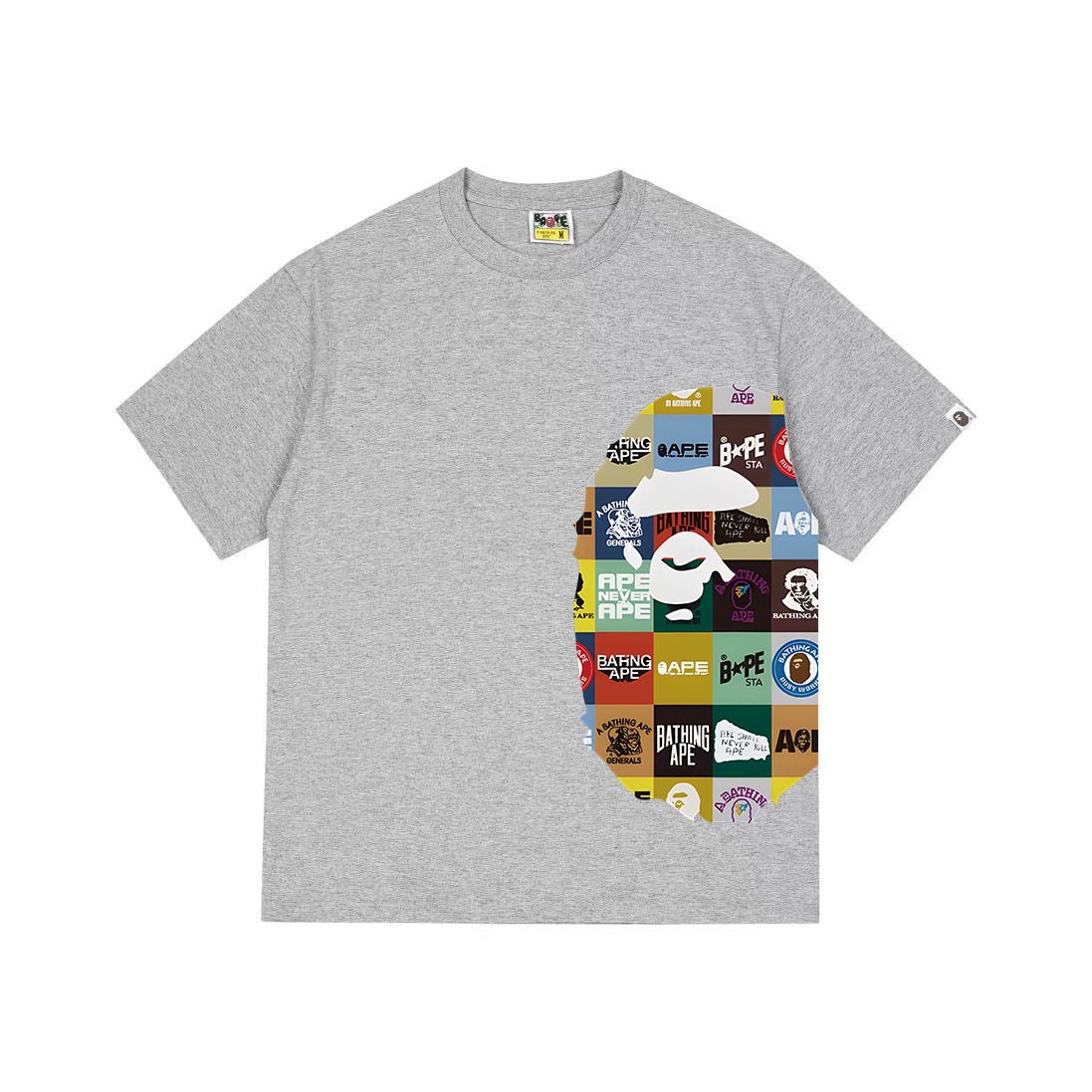 BAPE Ape-Head Collage Short-Sleeve T-Shirt
