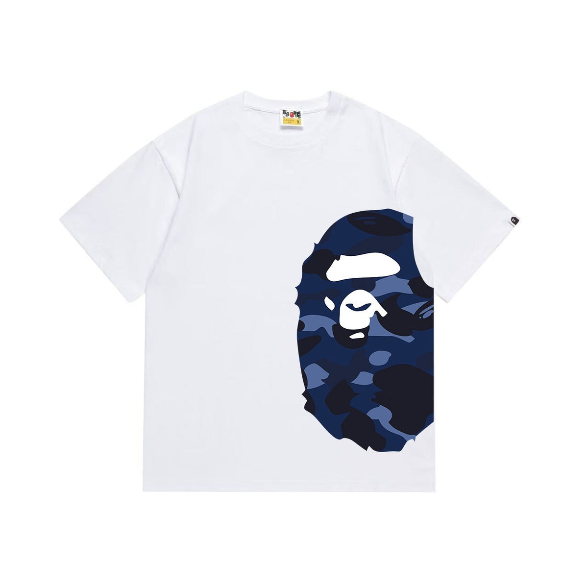 BAPE Blue Camo Side Graphic T-Shirt