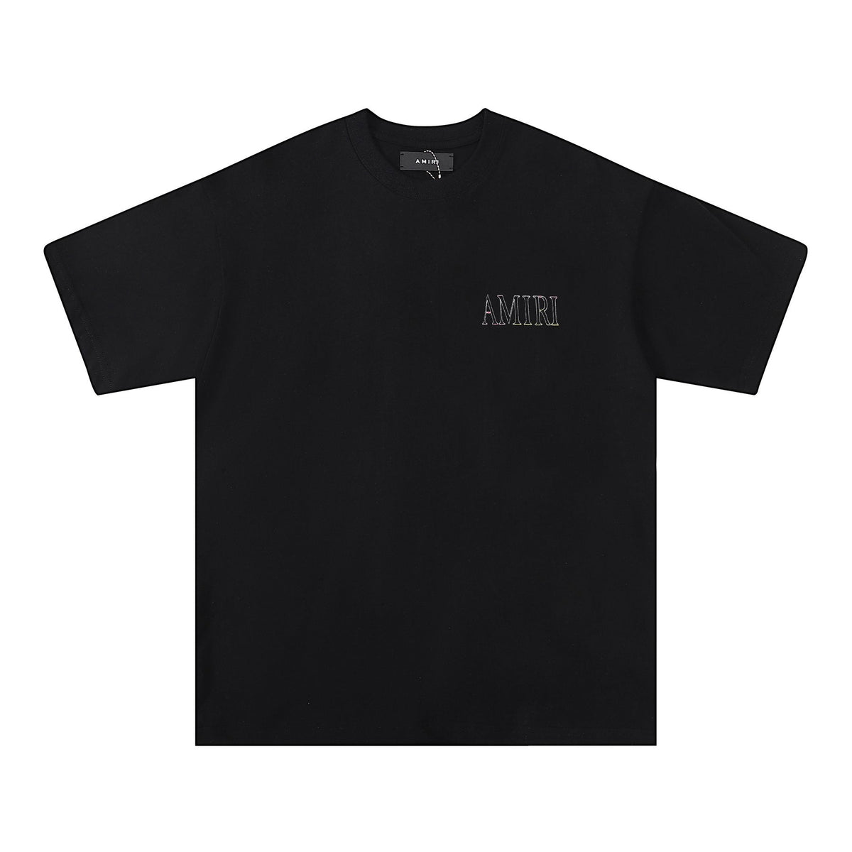 AMIRI Rainbow Bandana Back Graphic T-Shirt