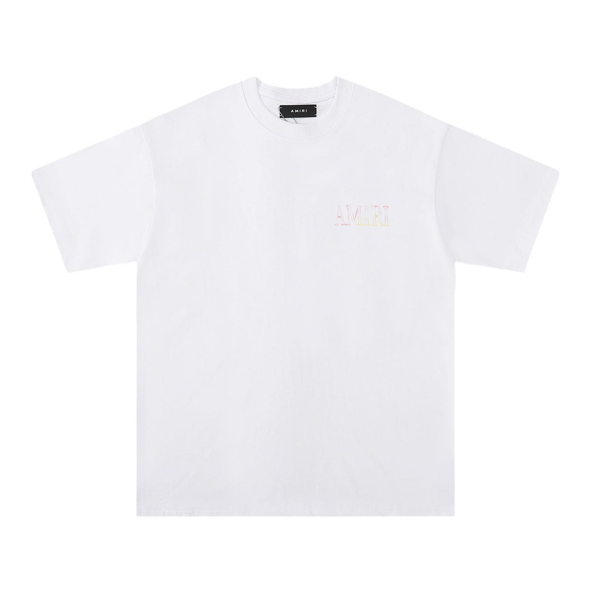 AMIRI Rainbow Bandana Back Graphic T-Shirt