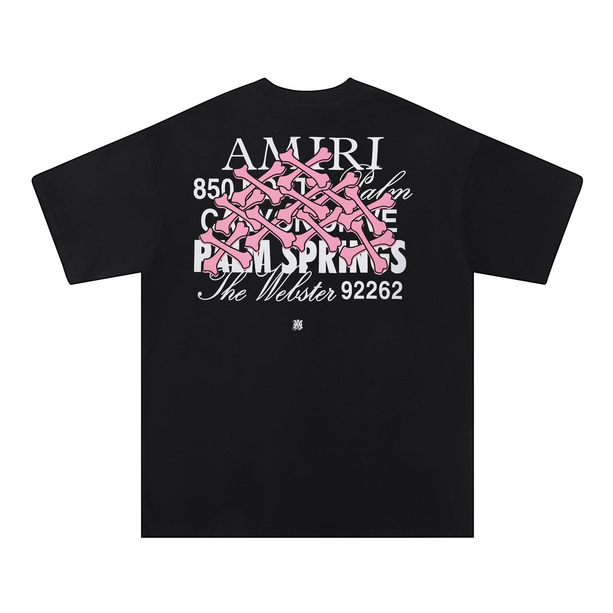 AMIRI Pink Bone Graphic T-Shirt