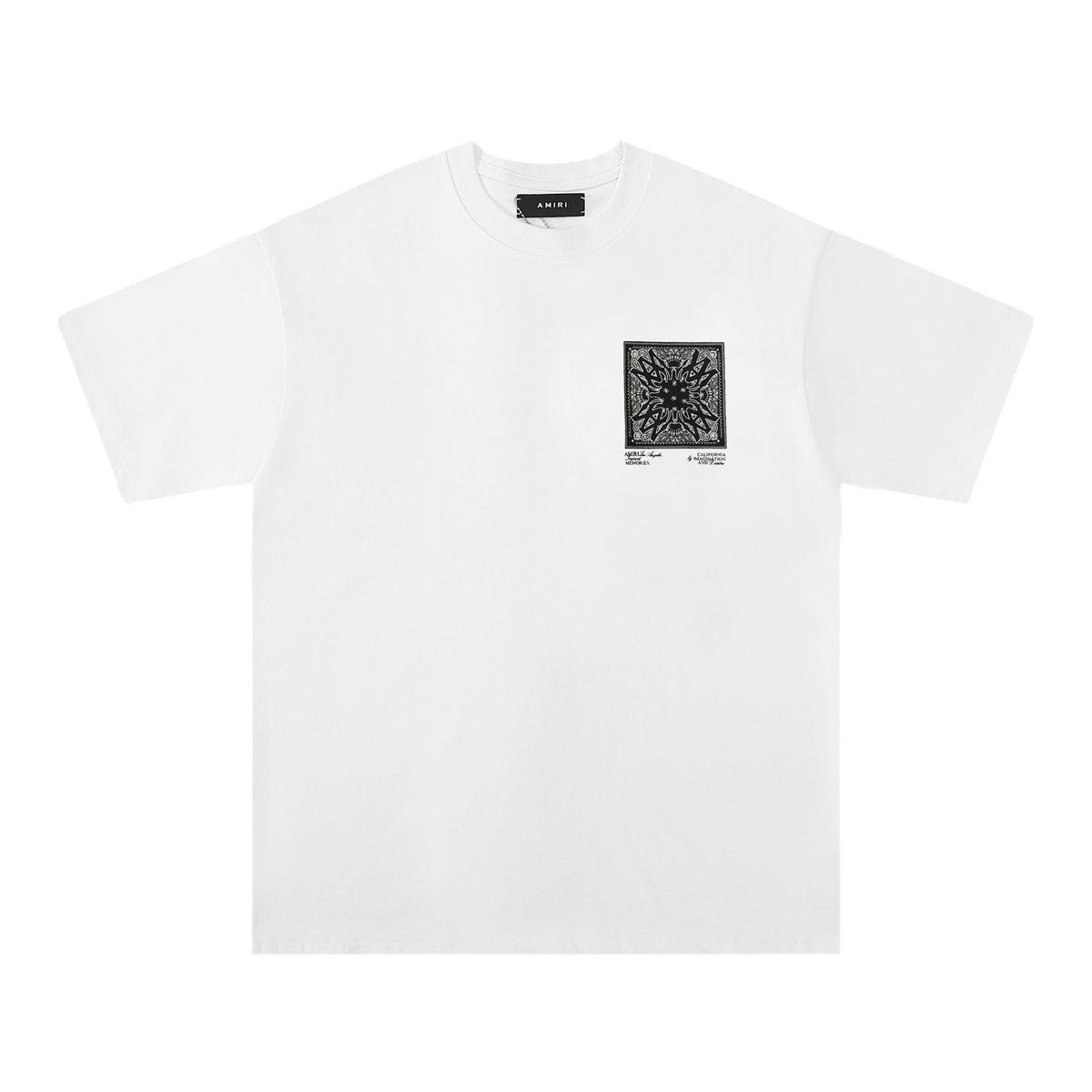 AMIRI Bandana Graphic Short-Sleeve T-Shirt