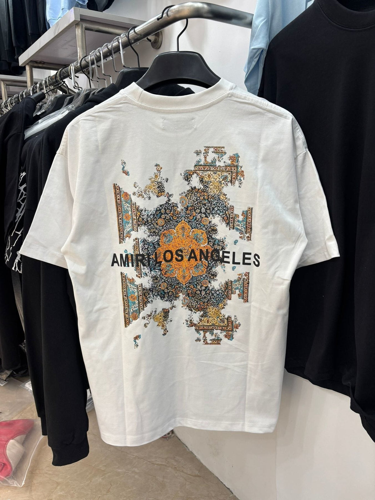 AMIRI Letter Graphic Short-Sleeve T-Shirt