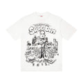 ASAALL White Black Front Graphic T-Shirt