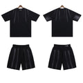 AMIRI Washed Embroidered T-Shirt & Shorts Set