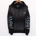 AMIRI Theatre Masks Rose Graphic Hoodie
