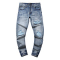 Amiri Light Blue Distressed Denim Jeans