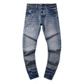 AMIRI Blue Washed Embroidered Jeans