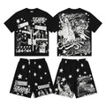 ASAALL Sugarhill Star Graphic Short-Sleeve Set