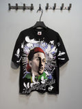 ASAALL Portrait and Dove Graphic Short-Sleeve T-Shirt