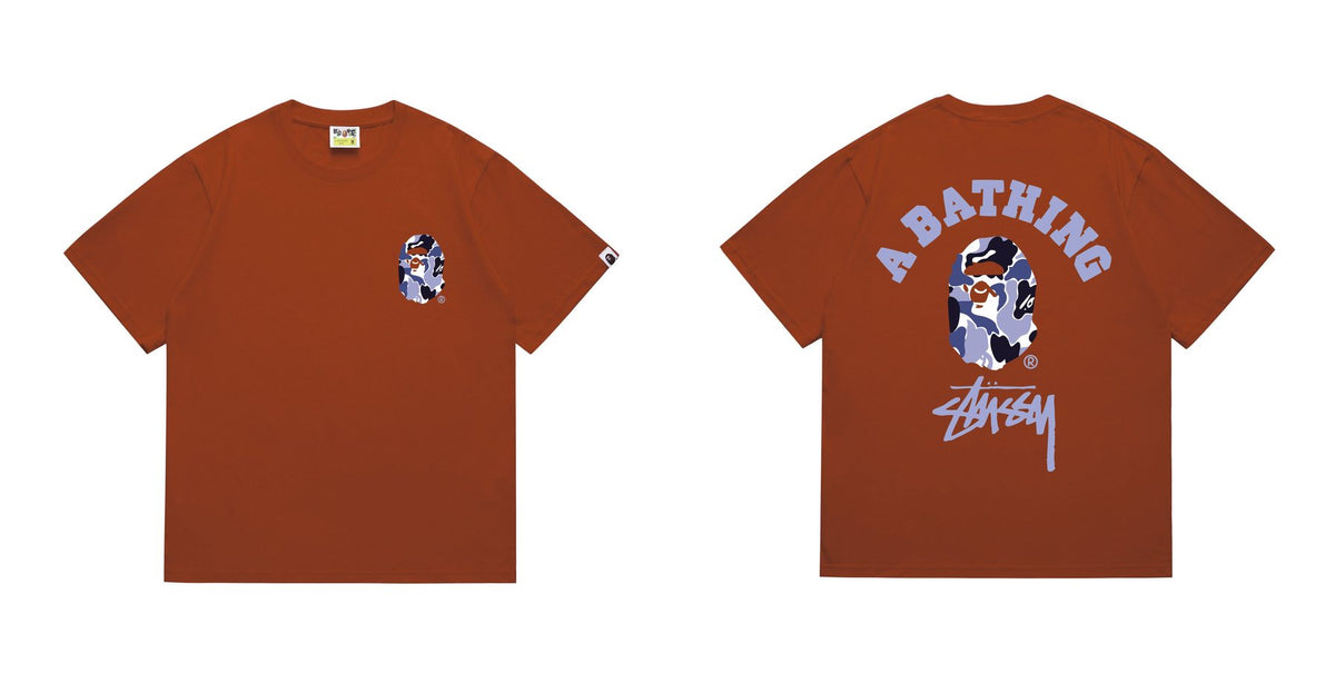 BAPE Ape-Head Back Graphic T-Shirt
