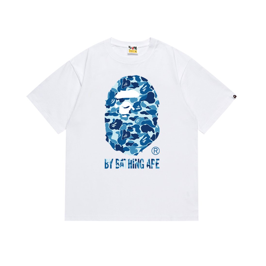 BAPE Camo Ape-Head Graphic Short-Sleeve T-Shirt