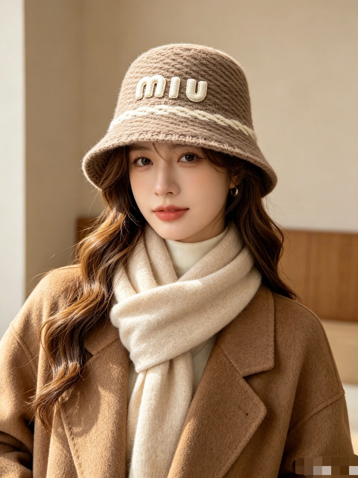 Miu Miu Fall/Winter New Arrival Knitted Bucket Hat