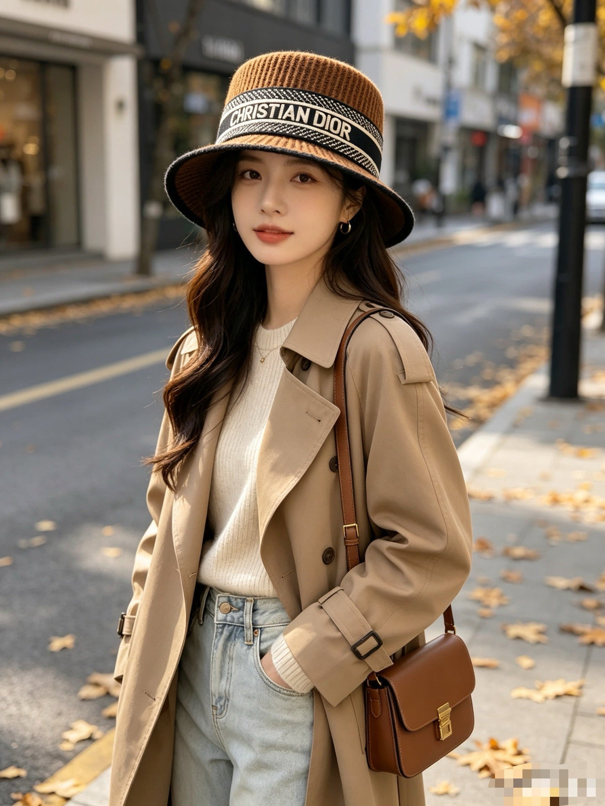 Dior New Wool Flat-Top Hat